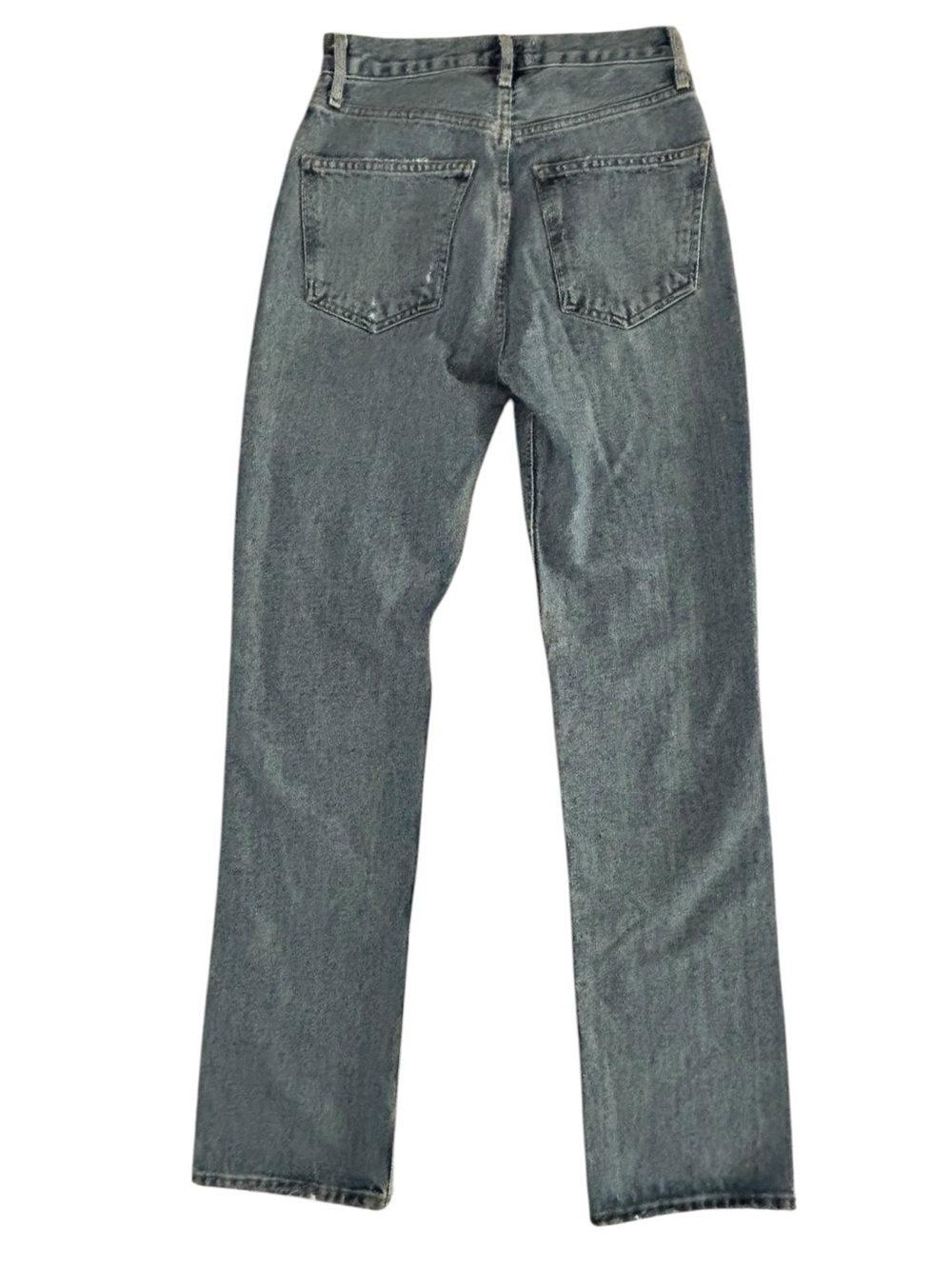 Agolde Lana Distressed Straight Leg Jean - Picture 3 of 5
